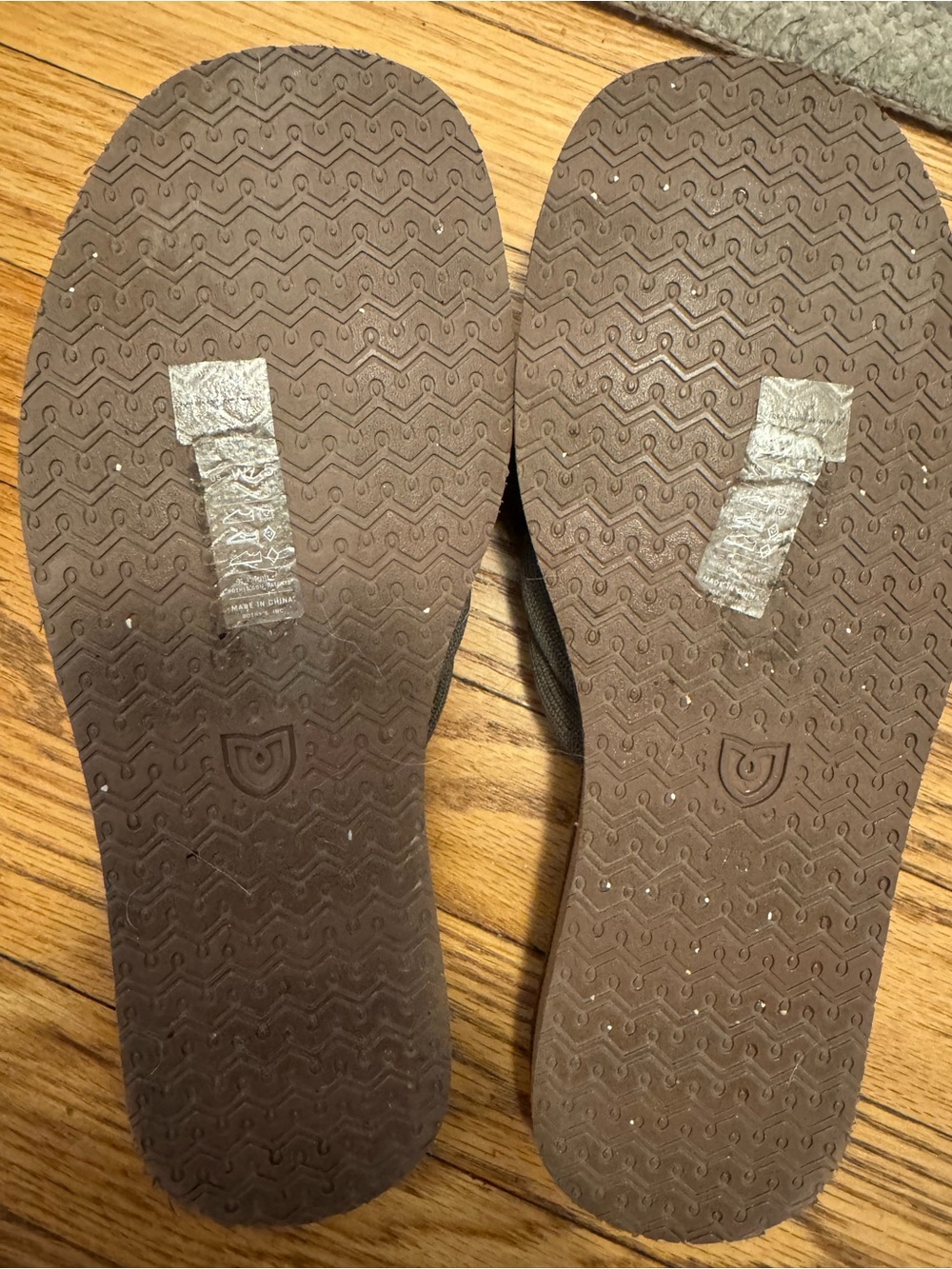 Rothy's Olive Braided Knot Slide Sandals - Picture 2 of 3